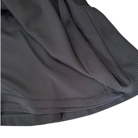 BCBGeneration Black Side Zip Pleated Skater Mini Skirt Retro 90s Preppy - Picture 6 of 8